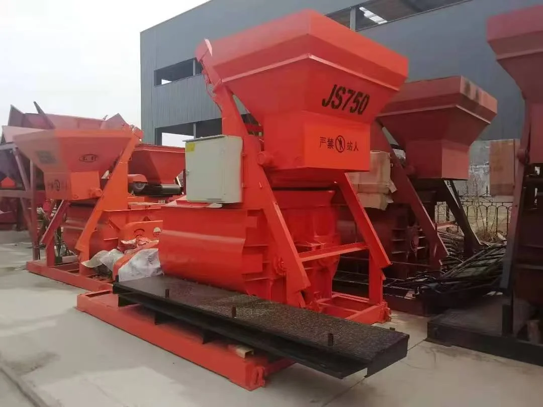 Twin-Shaft Concrete Mixers for Pipe Plants: JS500 to JS1500 Dry-Cast Mixing Mechanics, Moisture Control & Wear Liners