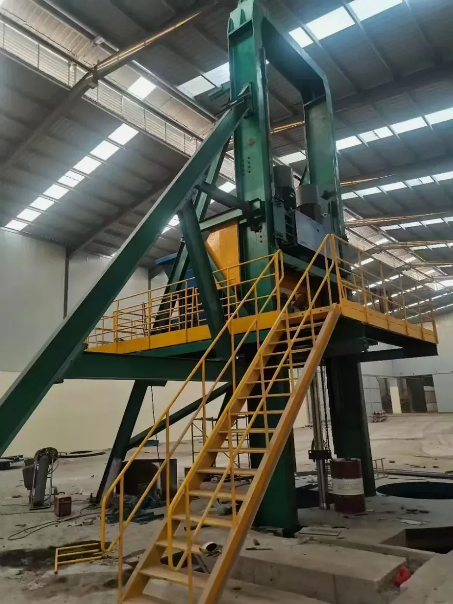Large Diameter RCC Pipe Vibration Core Machine - Heliyuan Machinery