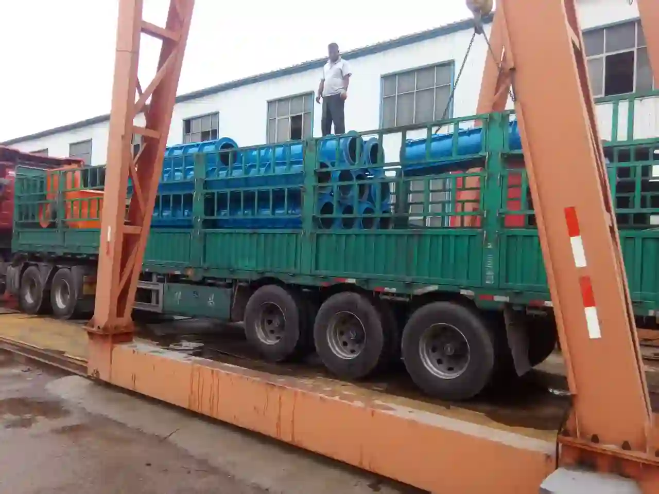 Heliyuan Machinery concrete pipe equipment export shipping dispatch #31