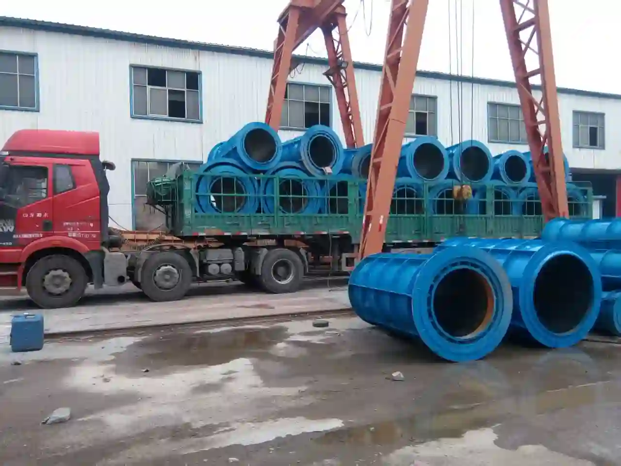 Heliyuan Machinery concrete pipe equipment export shipping dispatch #14
