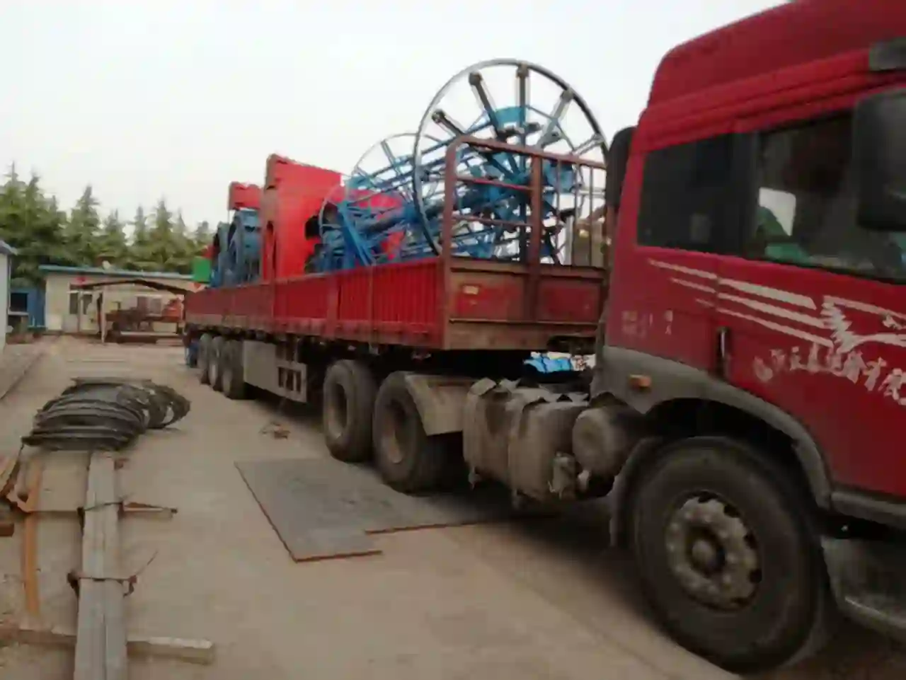 Heliyuan Machinery concrete pipe equipment export shipping dispatch #29