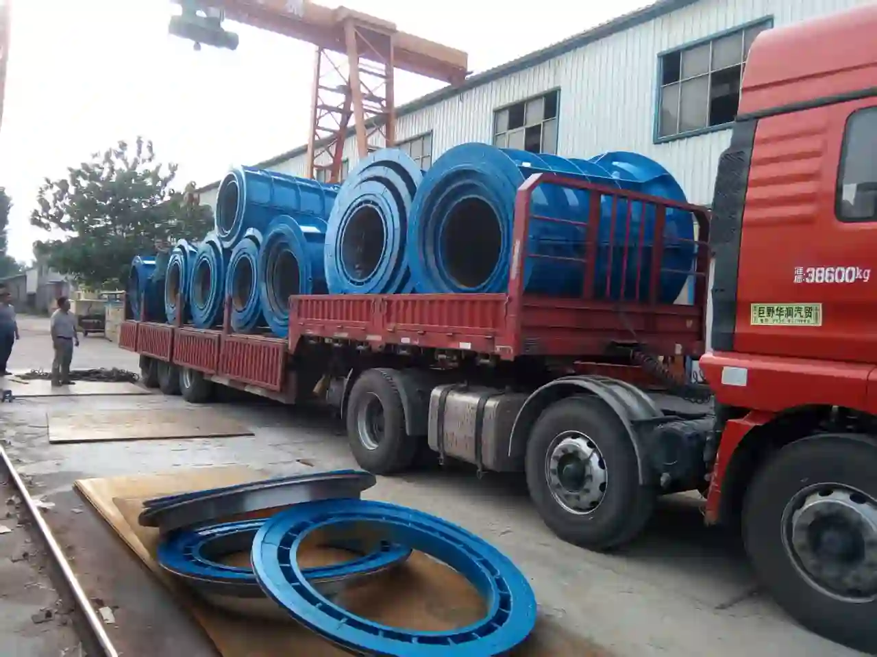 Heliyuan Machinery concrete pipe equipment export shipping dispatch #13