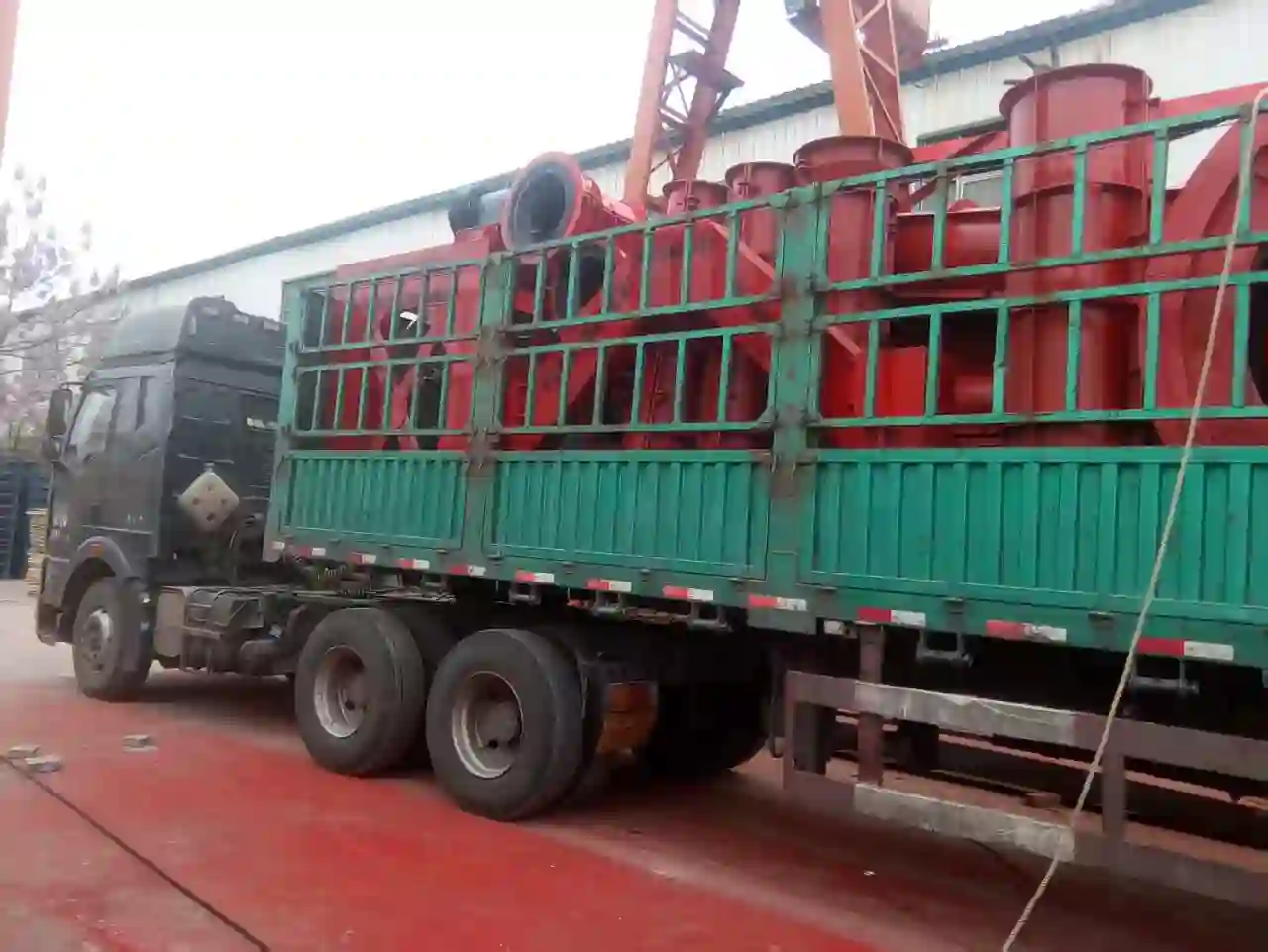 Heliyuan Machinery concrete pipe equipment export shipping dispatch #20